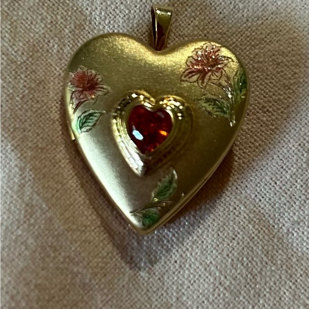 Vintage photo locket